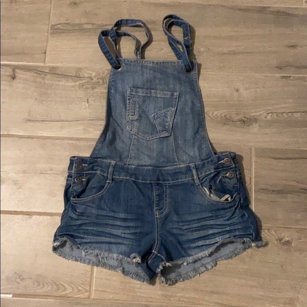Overall Shorts